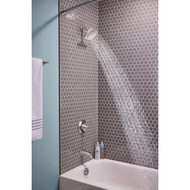 Moen Lindor Posi-Temp 1-Handle Lever Tub & Shower Faucet  Spot Resist Brushed Nickel