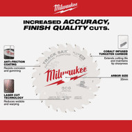 Milwaukee 6-1/2 In. 24T General Purpose Track Saw Blade