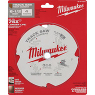 Milwaukee 6-1/2 In.  4T Fiber Cement Track Saw Blade