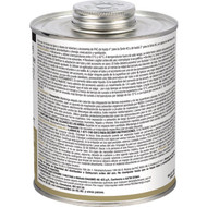 Oatey 32 Oz. Low Voc Regular Bodied Clear PVC Cement