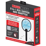 Magic Mesh 2-in-1 Bug Zapper and Swatter