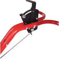 Precision 130 Lb. T-Handle Direct Drive Ice Melt Spreader with Cover