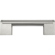 Laurey Tribeca 3-3/4 In. Center-To-Center Satin Nickel Cabinet Drawer Pull