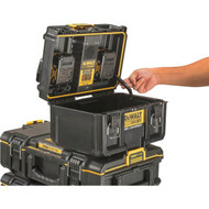DEWALT ToughSystem 2.0 20V Lithium-Ion Battery Dual Port Charger Box