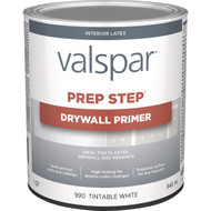 Valspar Prep Step Drywall Primer  White  1 Qt.