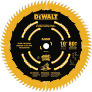 DEWALT 10 In. 80-Tooth Fine Finish Circular Saw Blade