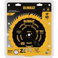 DEWALT Precision Trim 10 In. 50-Tooth Circular Saw Blade