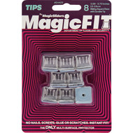 Magic Sliders Magic Fit .59 In. - .70 In. Square Slider (8-Pack)