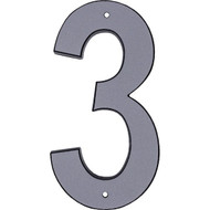 Hy-Ko 4 In. Reflective Plastic Number 3