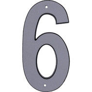 Hy-Ko 4 In. Reflective Plastic Number 6