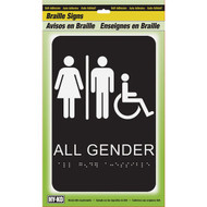 Hy-Ko Braille All Gender Sign