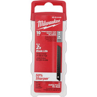Milwaukee 9mm 13-Point Precision Snap-Off Knife Blade (10-Pack)