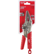 Milwaukee Torque 9 In. Long Nose Grip Locking Pliers
