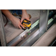 DEWALT 100 Ft. Green Self-Leveling Cross Line & Plumb Spot Laser Level