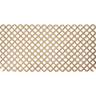Outdoor Essentials 2 Ft. W x 8 Ft. L x 1/2 In. Thick Treated Wood Lattice Panel