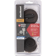 Kwikset 660 Single Cylinder Deadbolt with SmartKey  Venetian Bronze