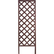 Panacea 72 In. H. Wood Lattice Framed Trellis