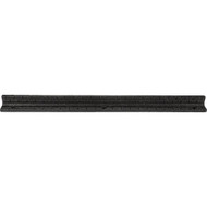 Rubberific 3 In. H. x 4 Ft. L. Black Rubber Brickface Edger