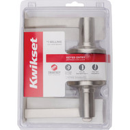 Kwikset Ladera Keyed Entry Lever SmartKey  Satin Nickel
