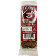 The Wild Bone Company Holiday Feast Bone Dog Treat  2 Oz.