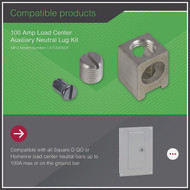 Square D QO/Homeline 100A Aluminum Neutral Lug Kit
