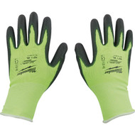 Milwaukee Unisex Large High Visibility Cut Level 1 Dipped Glove