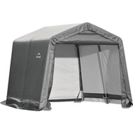 ShelterLogic 10 Ft. x 10 Ft. Shed-in-a-Box  Peak Gray