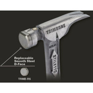 Stiletto TRIMBONE 10 Oz. Smoothed-Face Framing Hammer with Curved Titanium Handle