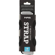 NRS 1 In. x 9 Ft. Stealth Black Heavy Duty Tie-Down Strap (2-Pack)
