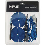 NRS 1 in x 14 Ft. Iconic Blue Heavy Duty J-Hook Tie-Down Strap (2-Pack)