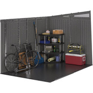 Suncast Modernist 10 Ft. x 7 Ft. 483 Cu. Ft. Barn Door Storage Shed
