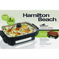 Hamilton Beach Durathon Ceramic Skillet with Removable Pan