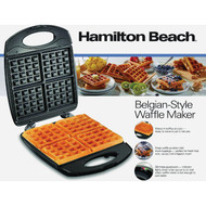 Hamilton Beach Belgian-Style Waffle Maker