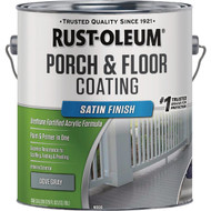 Rust-Oleum 1 Gal. Low VOC Porch and Floor Coating  Satin Dove Gray