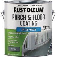 Rust-Oleum 1 Gal. Low VOC Porch and Floor Coating  Satin Pewter