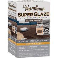 Varathane 1 Qt. Super Glaze Pour-On High Gloss Aged Wood Epoxy Resin