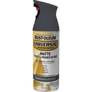 Rust-Oleum Universal 12 Oz. Matte Farmhouse Slate Blue Enamel Spray Paint