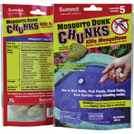 Mosquito Dunks Chunks Ready To Use Chunk Mosquito Killer (5-Pack)