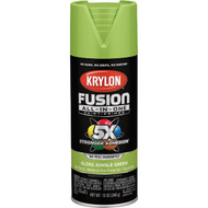 Krylon Fusion All-In-One 12 Oz. Gloss Spray Paint  Jungle Green
