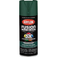 Krylon Fusion All-In-One 12 Oz. Satin Spray Paint  Hunter Green
