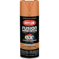 Krylon Fusion All-In-One 12 Oz. Satin Spray Paint  Spiced Amber