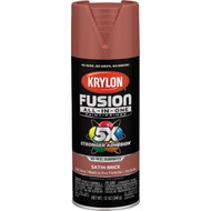 Krylon Fusion All-In-One 12 Oz. Satin Spray Paint  Brick