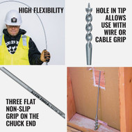 Klein 3/8 In. x 54 In. Flex Bit Auger