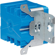 Carlon 2-Gang PVC Molded Old Work Dual Voltage Wall Box