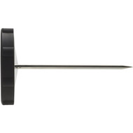 Taylor Black Rim Silicone Bumper Dial Meat Thermometer