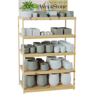 Avera Products AveraStone Cement Blend Planter Assortment (72-Piece)