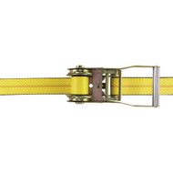 Erickson 2 In. x 27 Ft. Self Tensioning Ratchet Strap with Double "J" Hooks