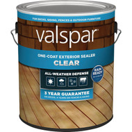 Valspar One-Coat Deck Stain  Clear  1 Gal.