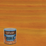 Valspar Transparent Deck Stain  Redwood Natural Tone  1 Qt.