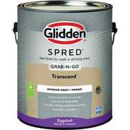 Glidden Spred Interior Grab-N-Go Paint + Primer Eggshell Paint  Transcend  1 Gal.